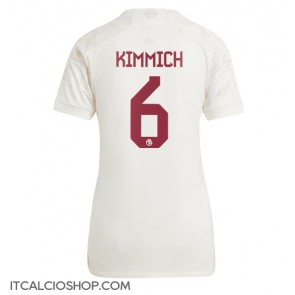Bayern Munich Joshua Kimmich #6 Terza Maglia Femmina 2023-24 Manica Corta
